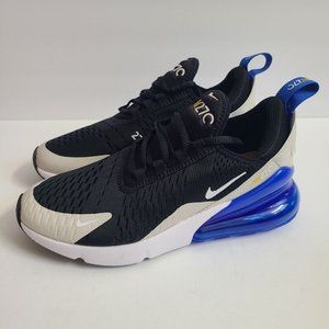 NEW Nike Air Max 270 GS Shoes 943345-050 Size Youth 5 Womens 6.5 Black